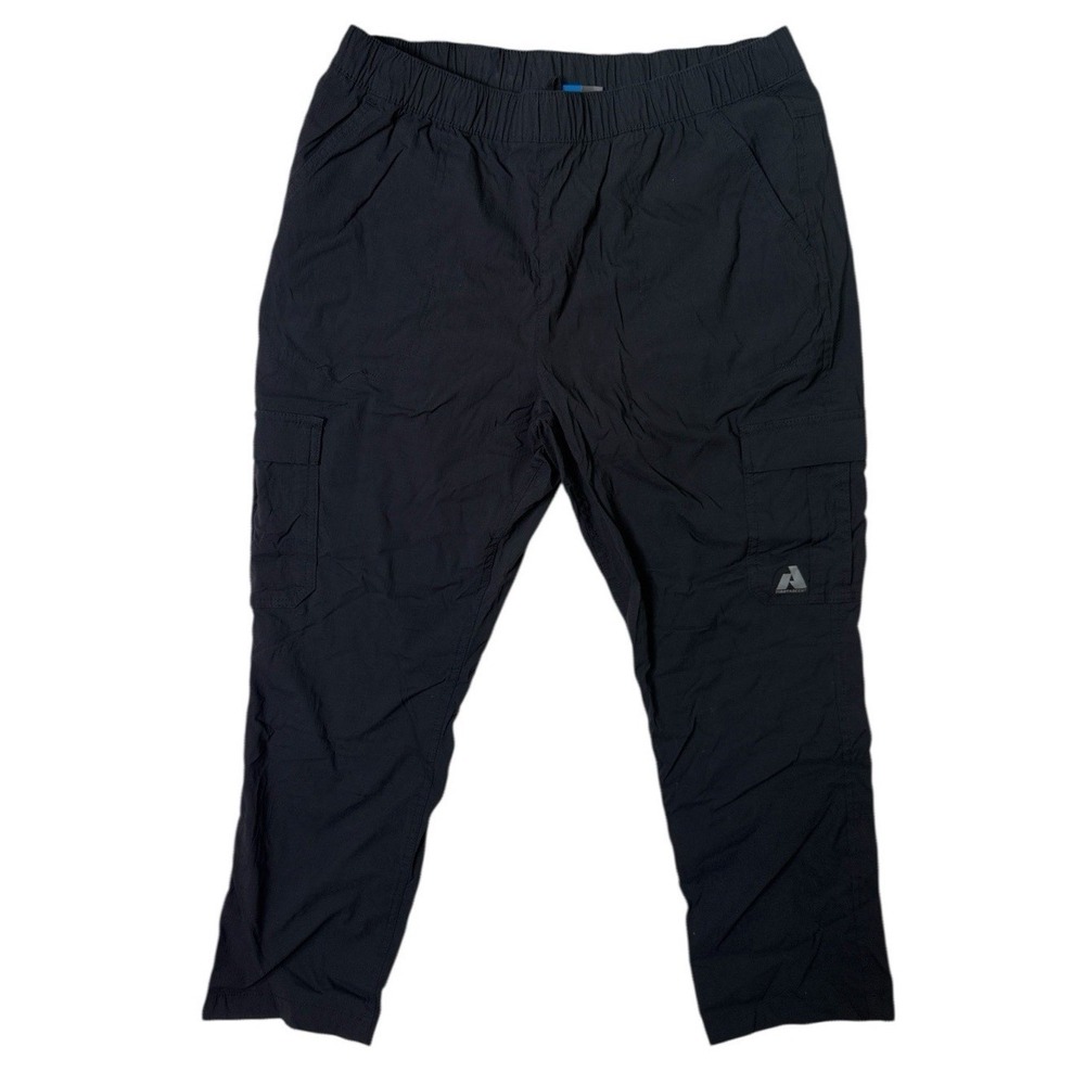 Eddie Bauer Womens Jogger Pants First Ascent Guide Black Lightweight‎ Size 12